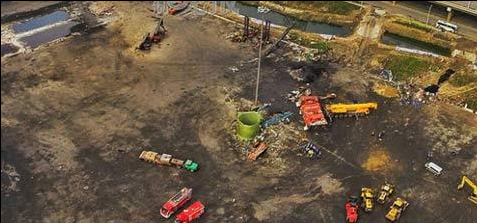 工程機械、天津港