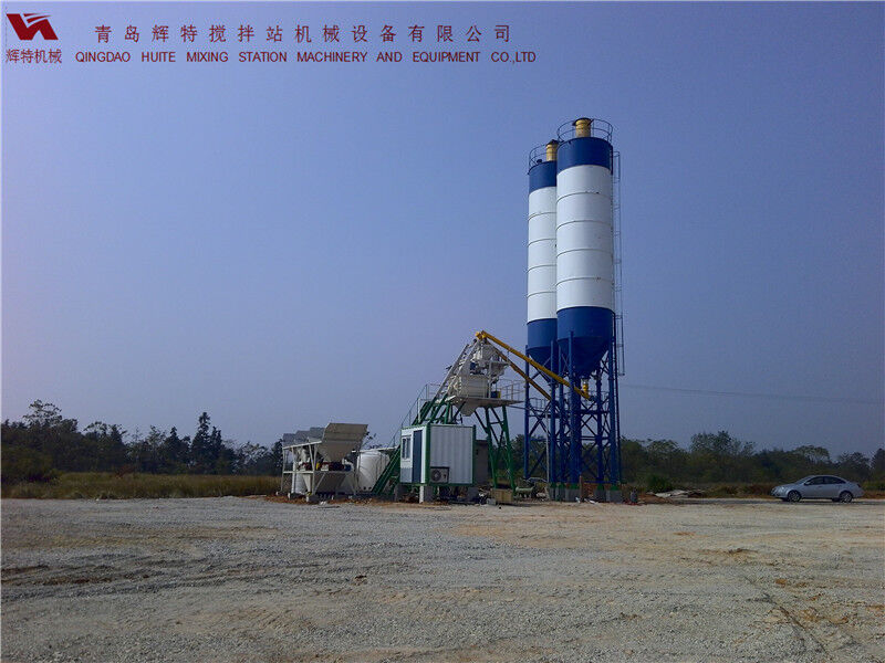 攪拌站HZS35易損件少，維護(hù)簡(jiǎn)單，運(yùn)行費(fèi)用低