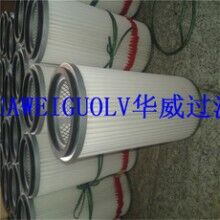 噴粉房粉末回收濾筒批發(fā)價格【華威】