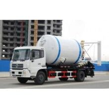 單橋干混砂漿背罐車(chē)