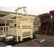 js1000雙臥軸強制式混凝土攪拌機
