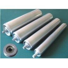 鍍鋅滾筒加工、無動(dòng)力鍍鋅滾輪加工，定做滾輪