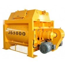 JS3000攪拌機產(chǎn)品圖片，雙臥軸強制式攪拌機，億立出品