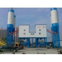 大型HZS120商混攪拌站，水泥攪拌站